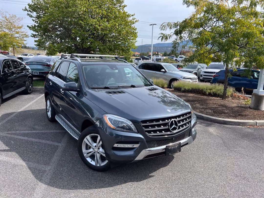 Used 2015 Mercedes-Benz M-Class ML250 with VIN 4JGDA0EB8FA496317 for sale in Liberty Lake, WA