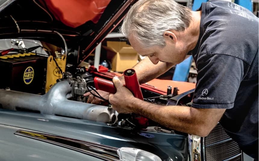 Mercedes-Benz certified inspection